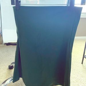 Susana Monaco Olive Green strapless top